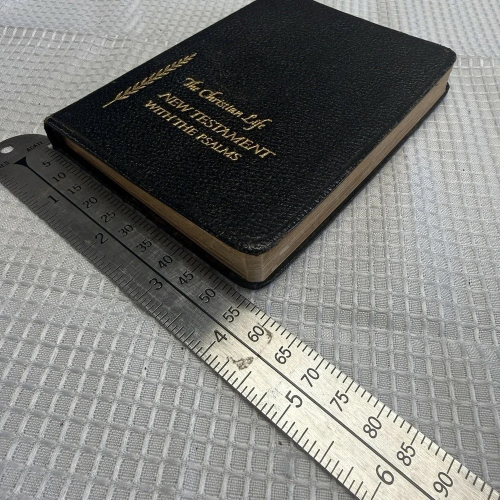 1969‎ Christian Life New Testament With Psalms KJV Thomas Nelson Pocket Bible